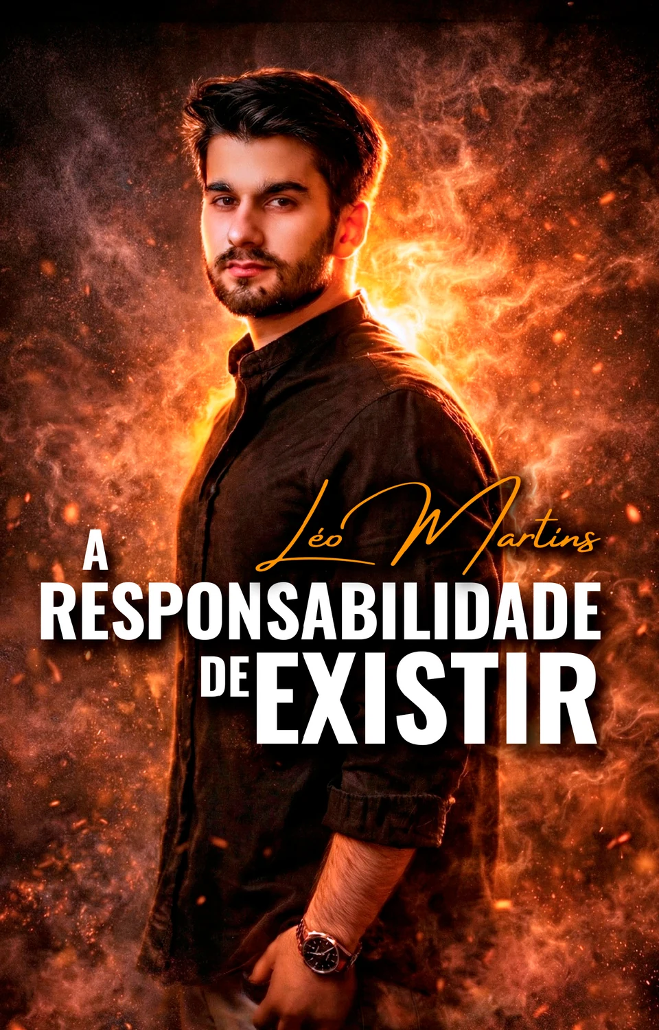Capa do livro A Responsabilidade de Existir, de Leonardo José Martins