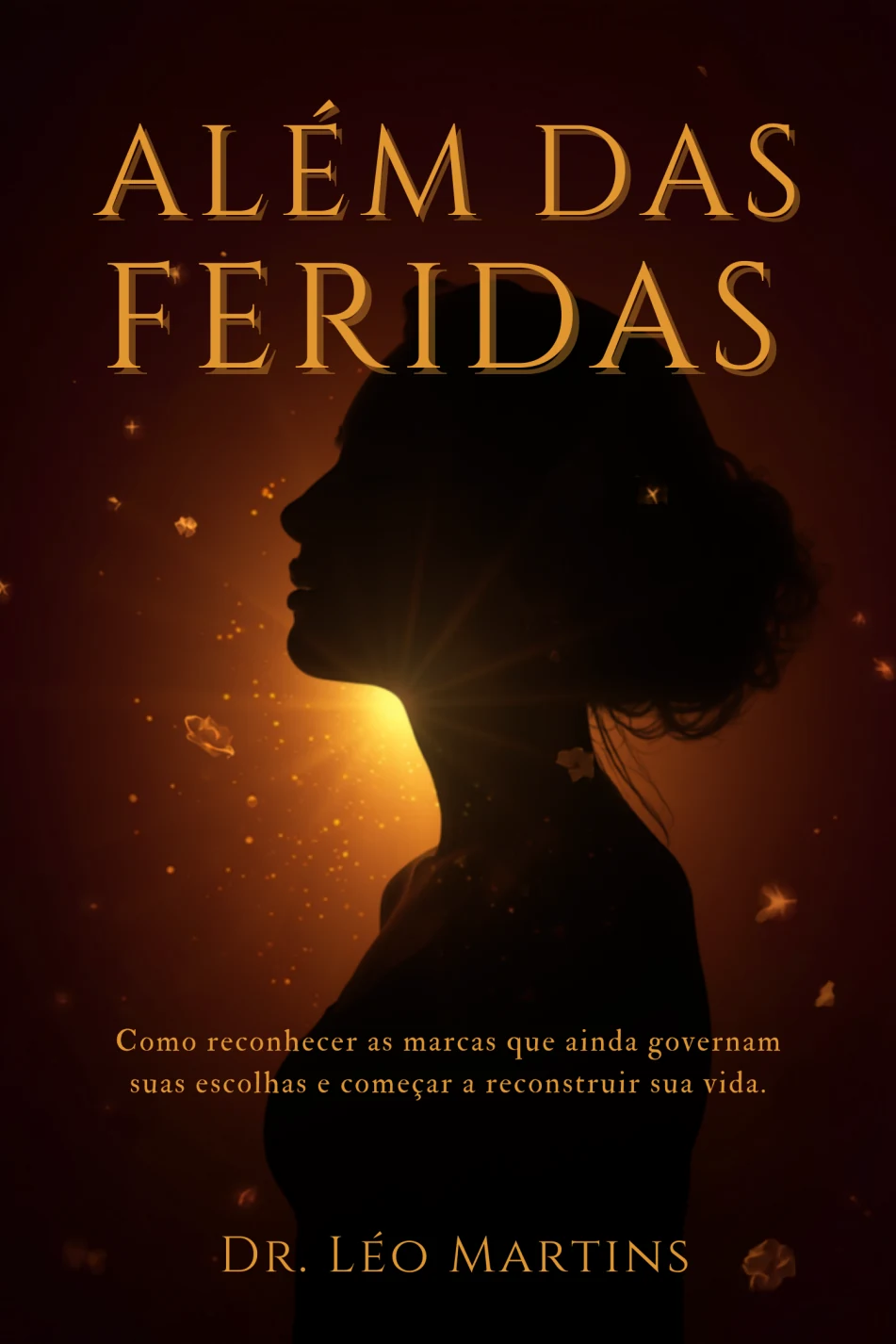 Capa do livro Além das Feridas, de Dr. Léo Martins