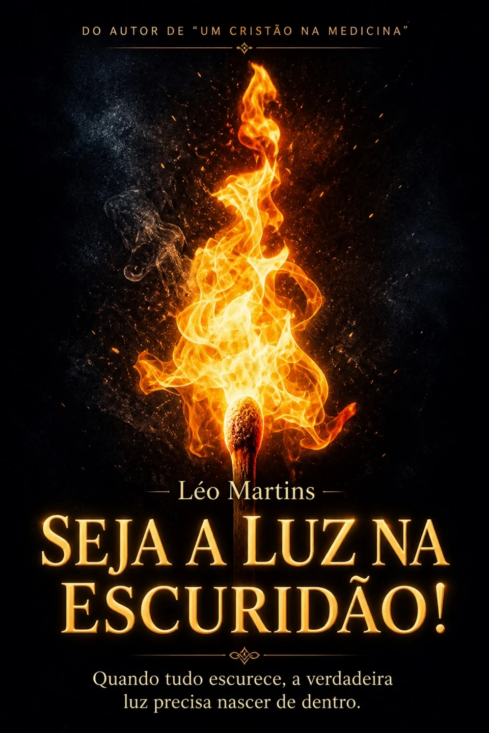Capa do livro Seja a Luz na Escuridão!, de Léo Martins